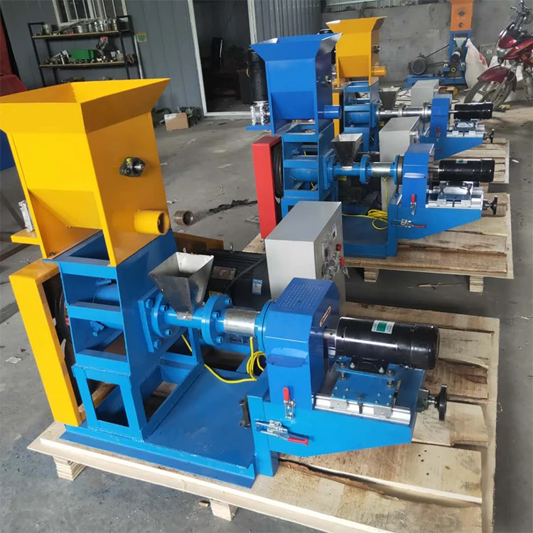 Fish Feed Pellet Making Machine Price Floating Fish Feed Extruder Machine