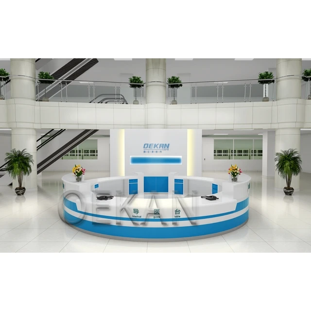 Best Sales Hospital Furniture Medicial Nurse Station Patient Reception