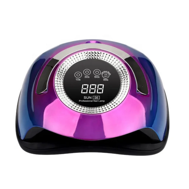 2023 New Arrivals 168W Nail Lamp Wholesale SUN S6 Nail UV Led Gel Dryer With Dual Light For Salon Manicure