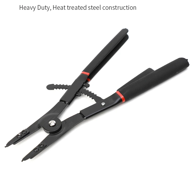 2PC 16 Inch Dual Purpose Internal External Straight Circlip Pliers Set With Lock System