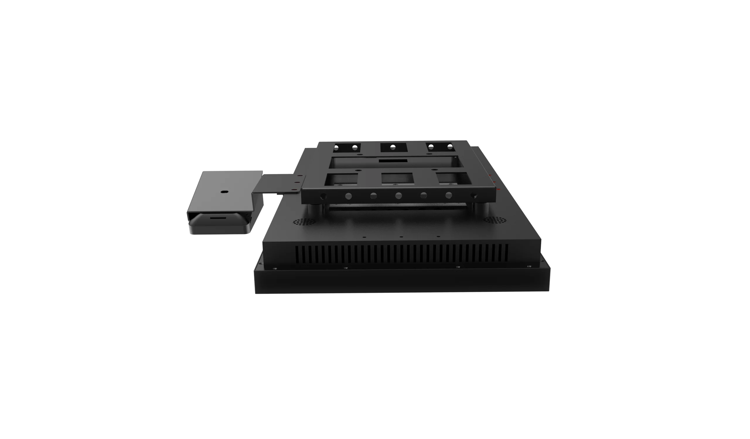 21.5 inch wall mounted 2000nits  digital menu board restaurant touch order screen for restaurant car