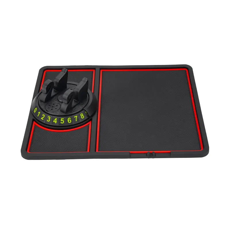 OEM Car phone holder parking number car fragrance multi-function storage rack anti-skid map integrated interior accessories