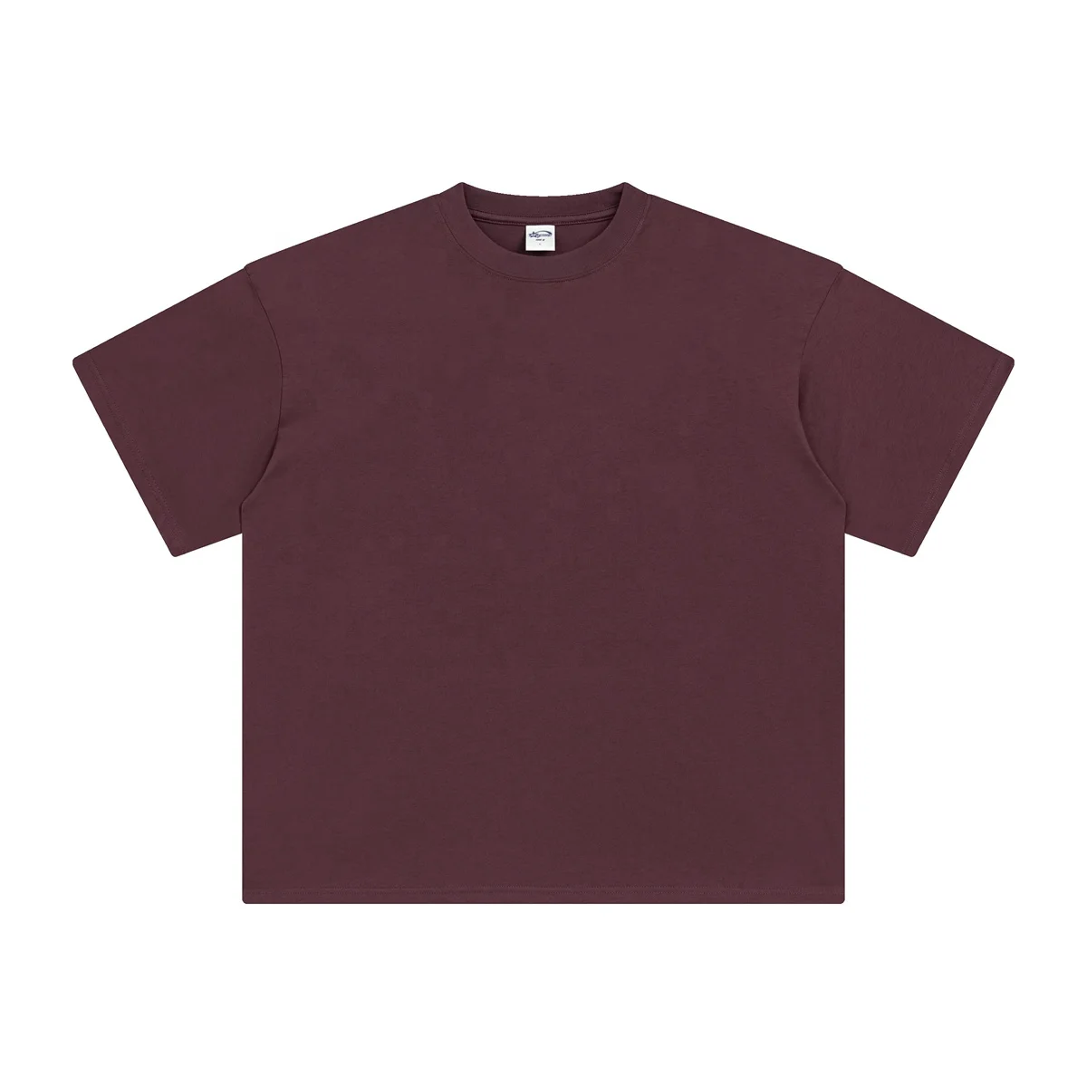 Classic Basic Heavy Weight Men Thick 100% Cotton 230GSM Tshirt Blank Solid Color High Quality Men Oversize Dropped Shoulders Tee