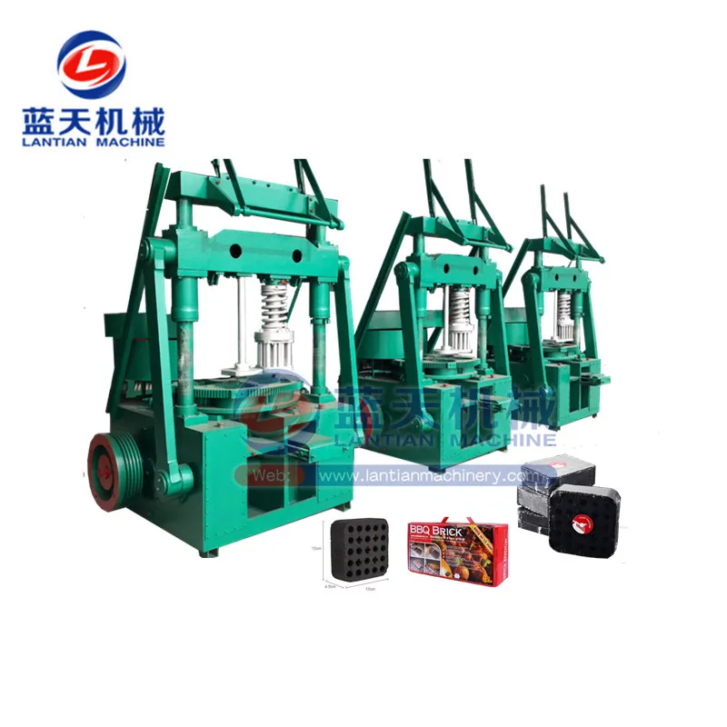 
honeycomb coal and charcoal briquette mold press making machine 