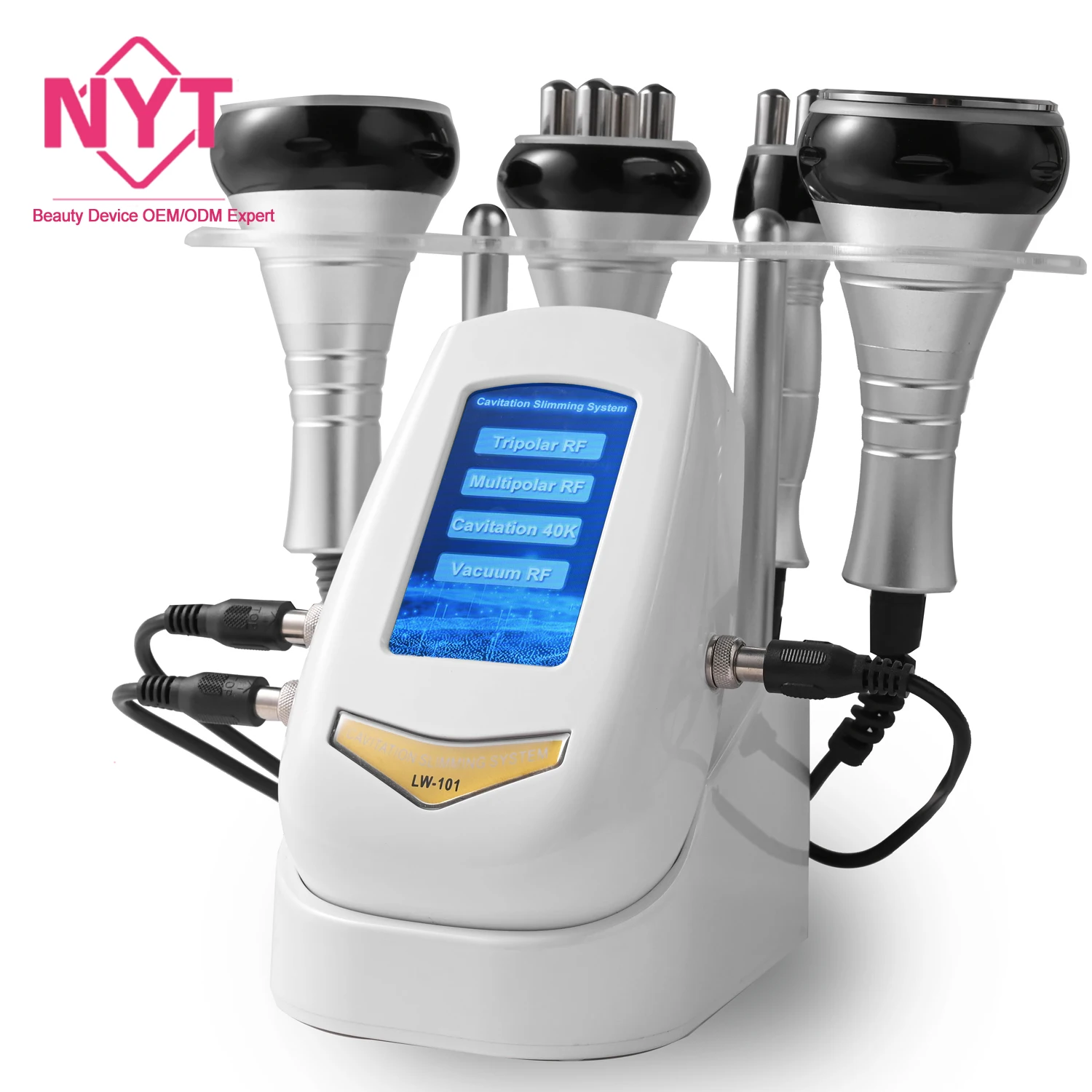 Lower Price Lcd Screen Body Slimming Rf Skin Tighten Cellulite For Buttock 4 In 1 Ultrasonic Lipolaser Vacuum Cavitation System