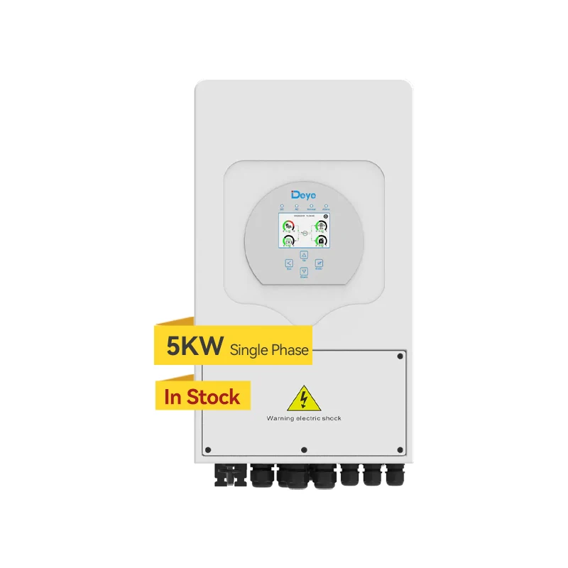 Гибридный инвертор Deye монофазный 5000 Вт SUN-5K-SG03LP1-EU солнечный с Wi-Fi CT