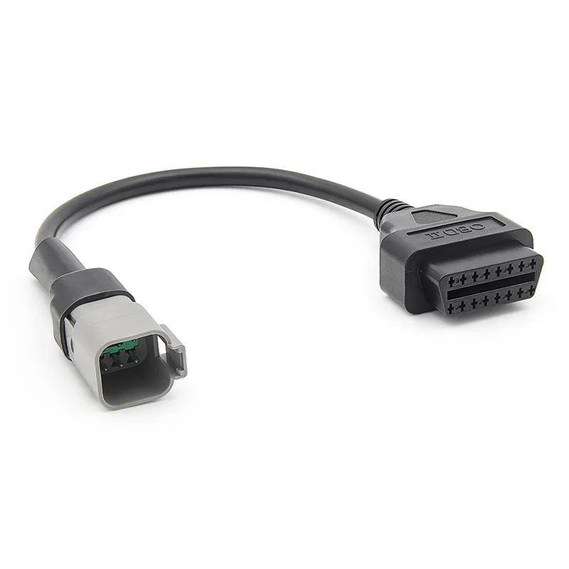 6Pin Male To 16PIN Female OBD2 Diagnostic Adapter Cable For Bombardier For BRP 6PIN ATV UTV Motorcycles Connector Line