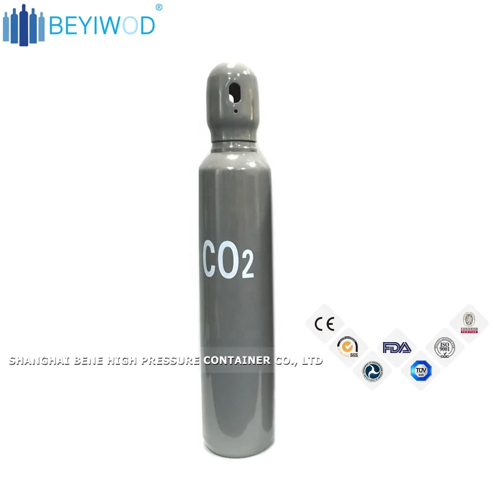  BEYIWOD Промышленное использование кислород/co2/аргон 40l 50l бесшовный Стальной баллон