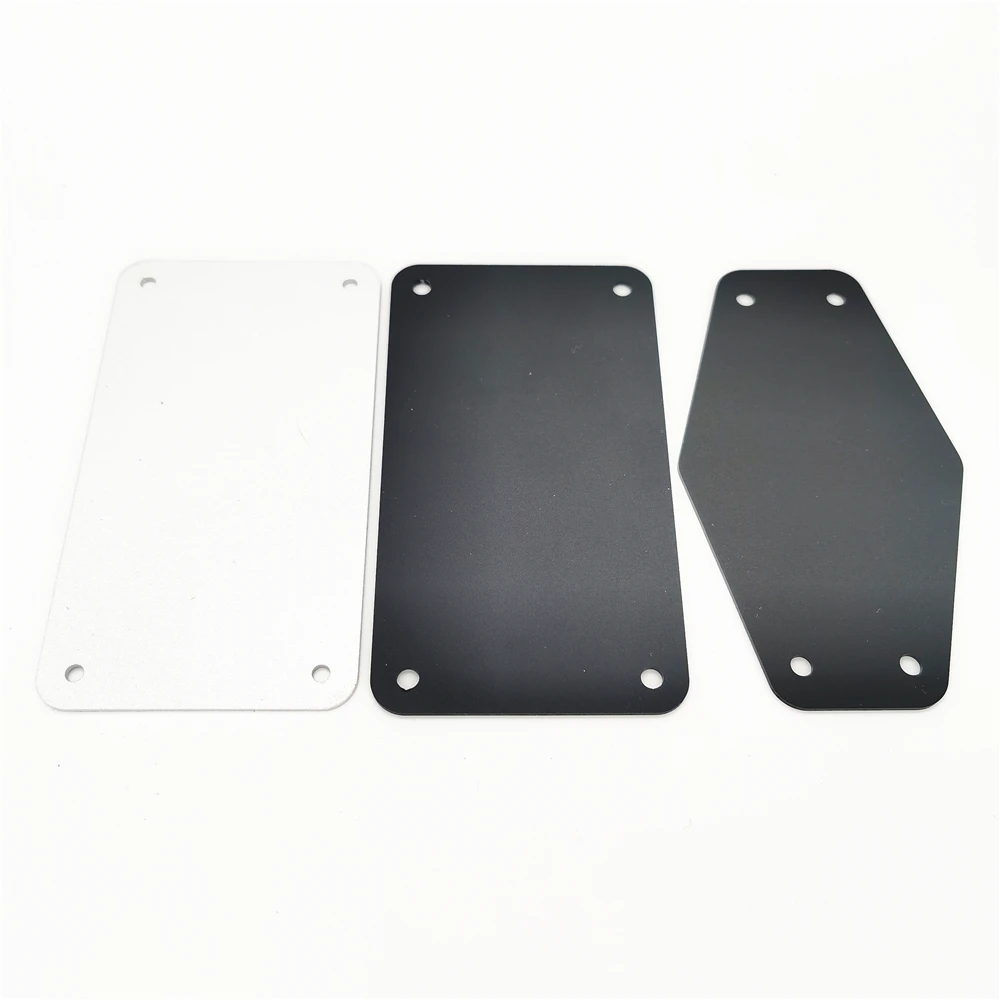 Aluminum Hexagon Plate for Custom Laser Pattern Rectangle Metal Plate Name Card Plates