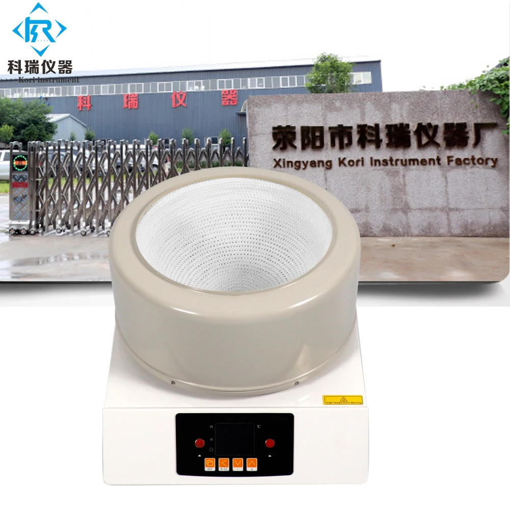 Different volume digital magnetic stirrer heating mantle