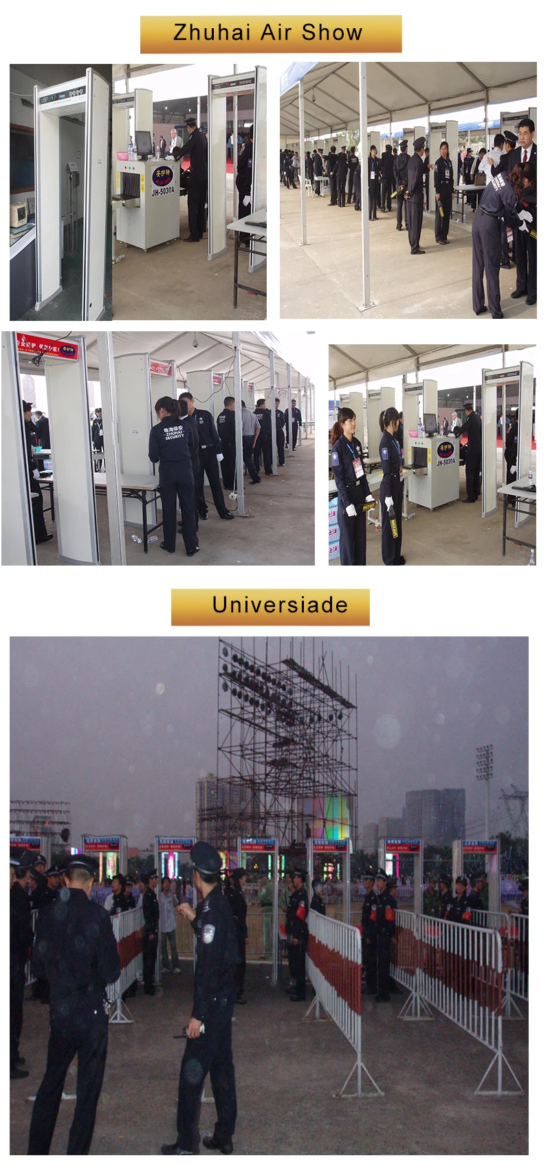 door frame metal detector manufacturers