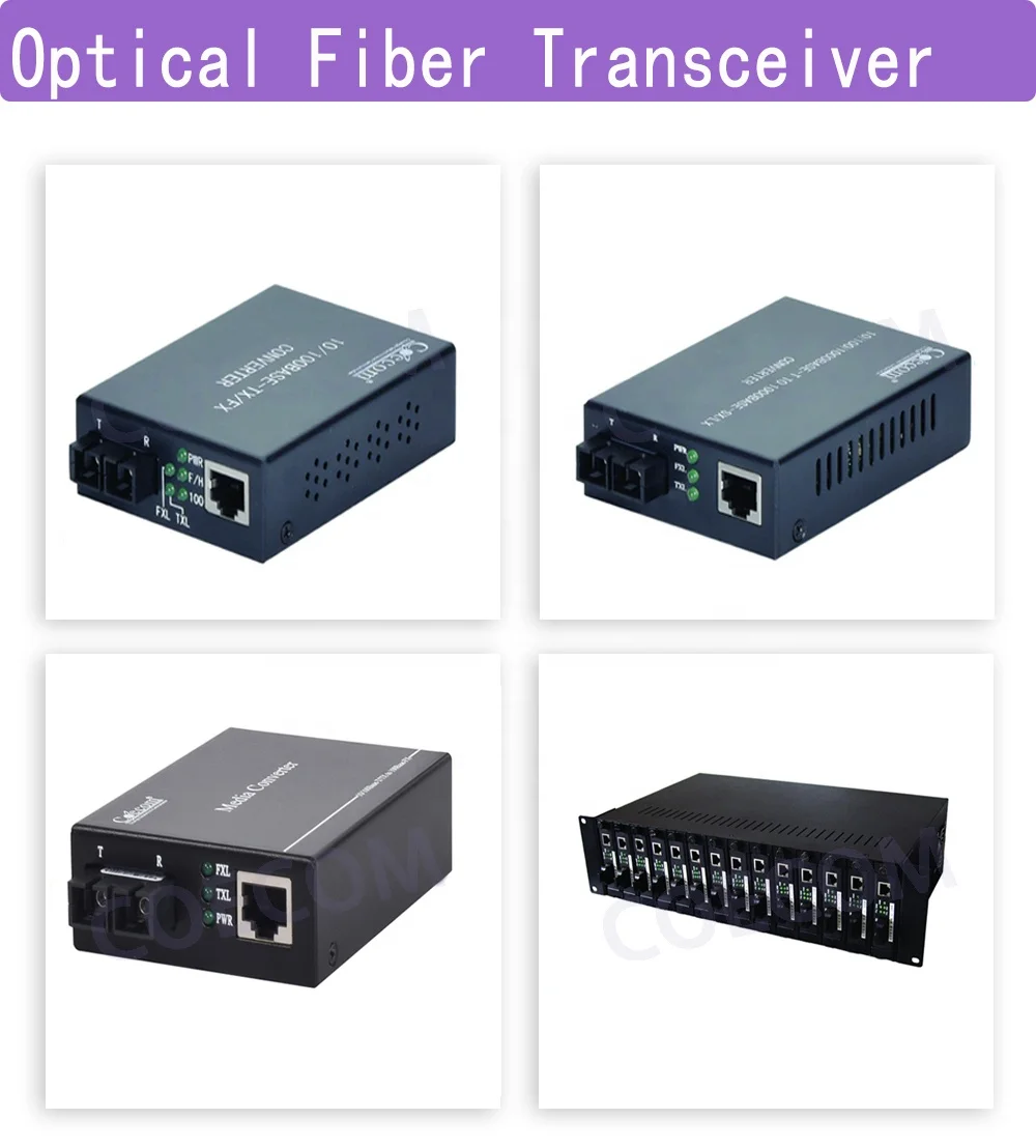 
High Quality GPON FTTH Media Converter Optical Media Converter Multi Mode WDM ST Fiber Media Converter Fibre Optic Equipment 