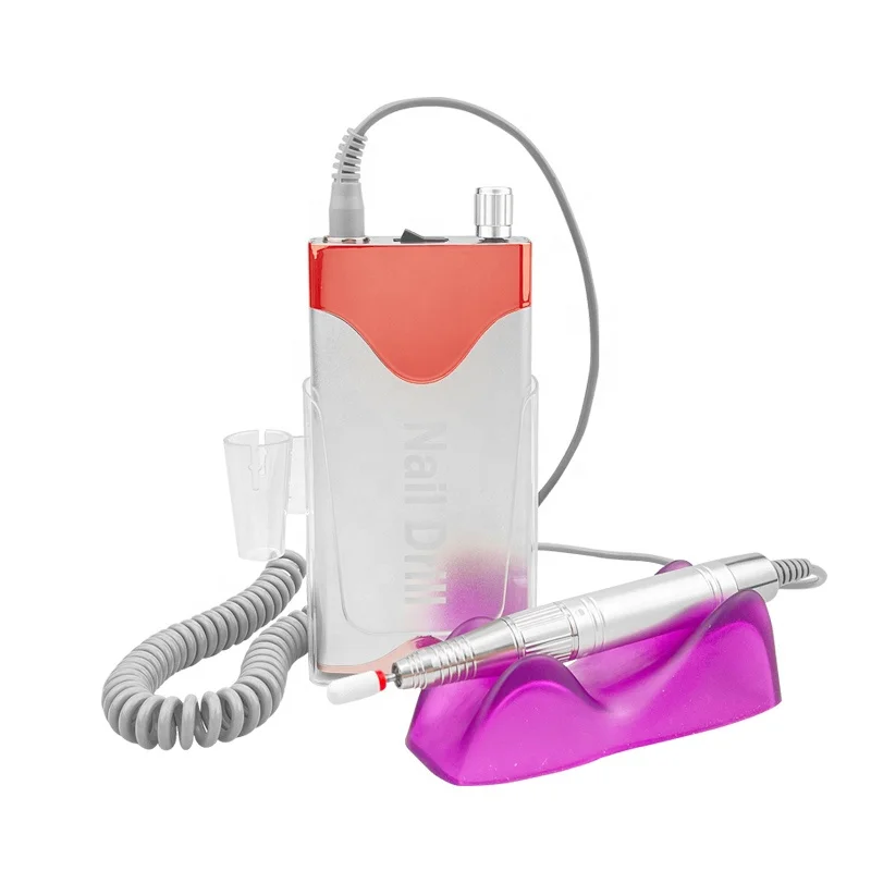 Brushless nail drill rechargeable cordless efile electric nail drill machine 35000rpm