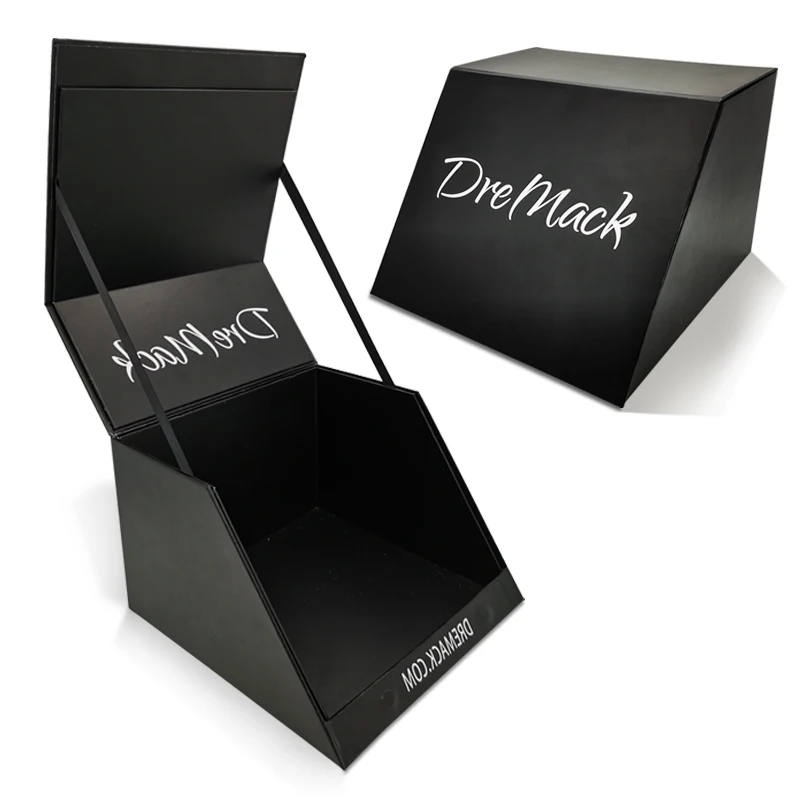 High Quality Custom Retail Counter Cardboard packaging BaseballCap Display Box For Hat package