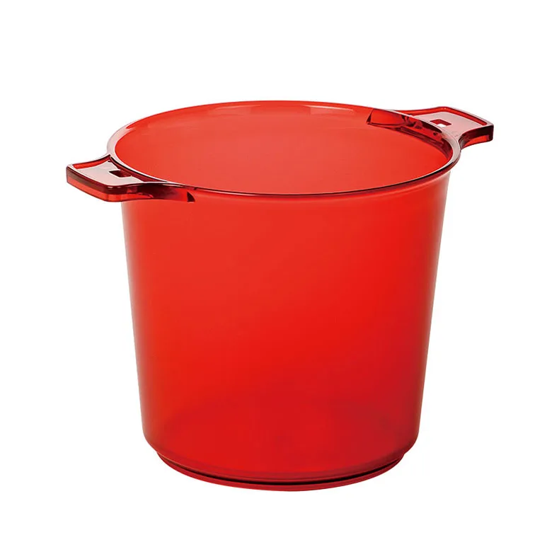 Hot selling custom logo plastic bucket ice cube beer accessories