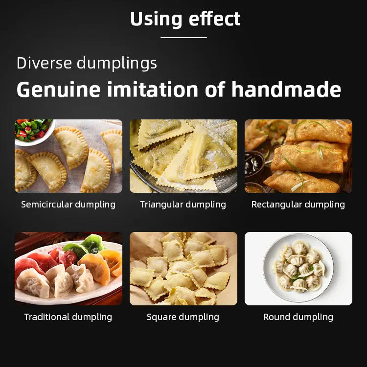 2024 automatic electric dumpling machine 3 pcs 3 different sizes dumpling maker  Factory Price on sale