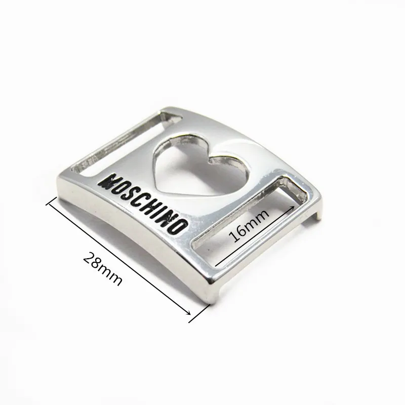 High quality Zinc Alloy Blank Durable Shoelace Tag Charm Shoe Lace Charms Fashion Quality Shoe Buckle