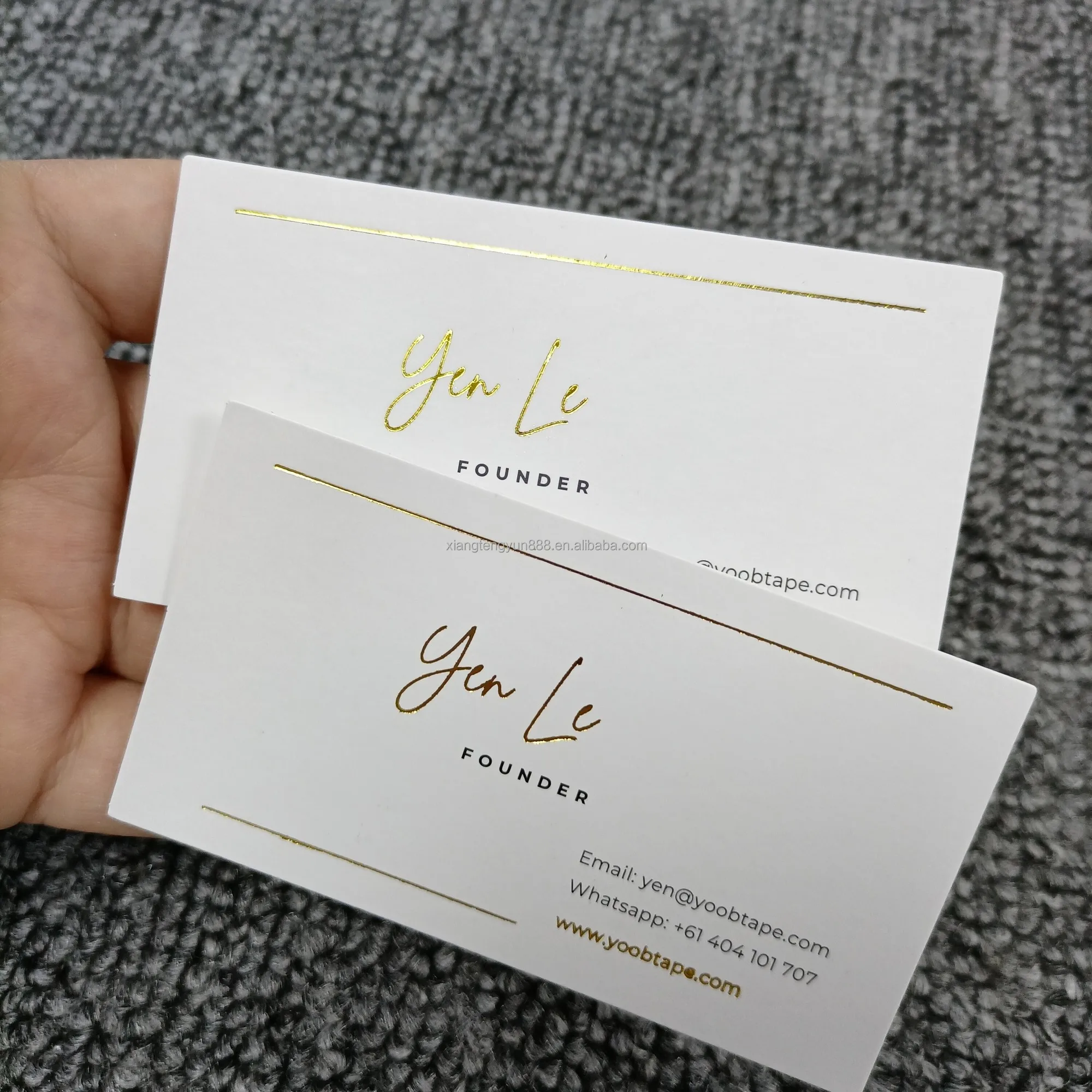 Professional custom printing Business Card with own logo Digital Business Card