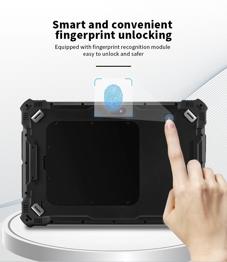 PIPO 10 Inch IP67 Industrial Rugged Tablet Android With Ethernet Port/RS232/Fingerprint/NFC/2D Scanner android tablet rugged