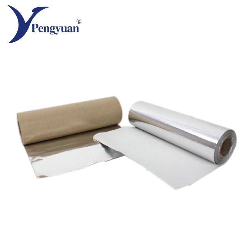 
High-end design greaseproof aluminium foil faced kraft paper roll 