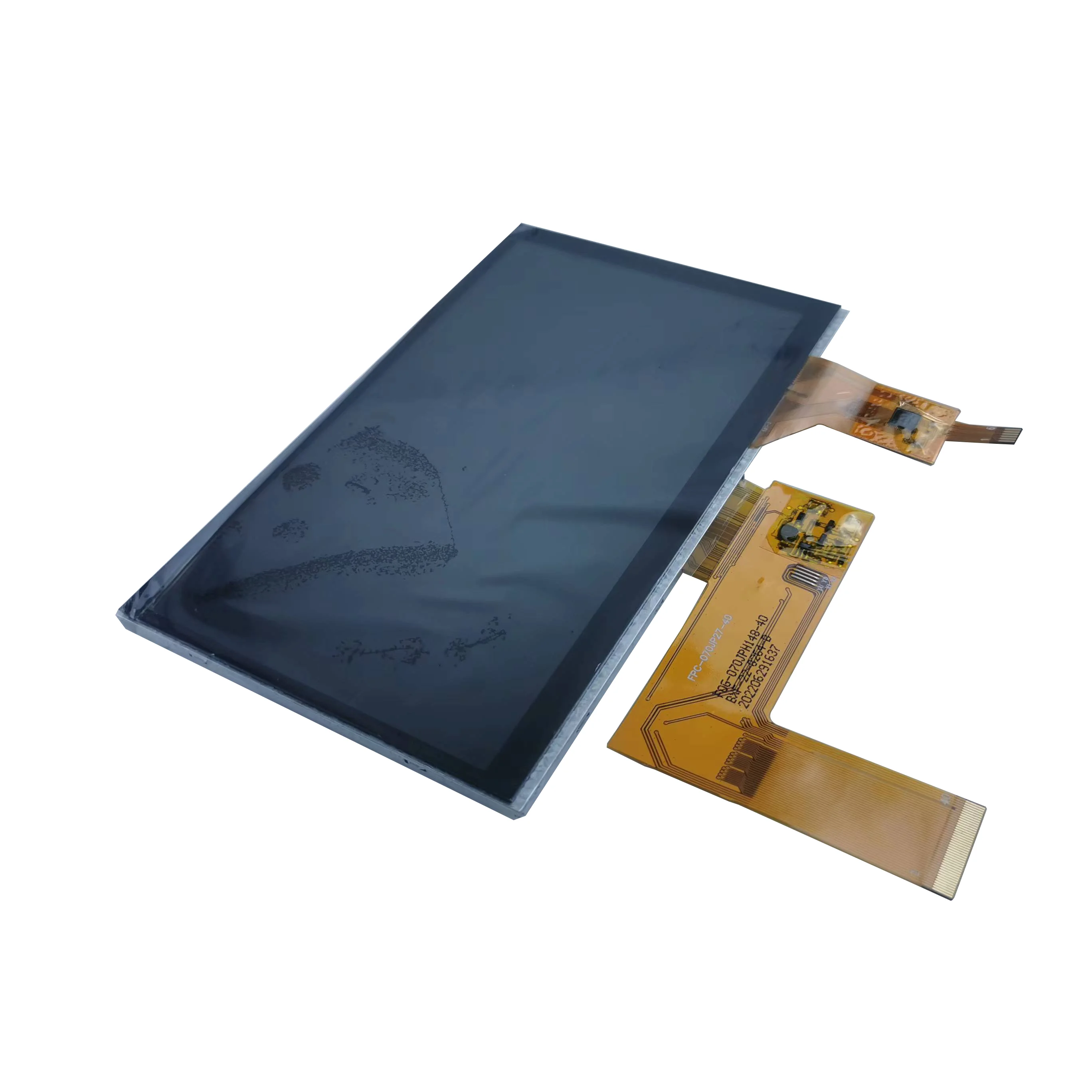 7inch tft lcd display capacitive touch screen 800x480 40 pin RGB interface 250 high brightness lcd panel module industry screen