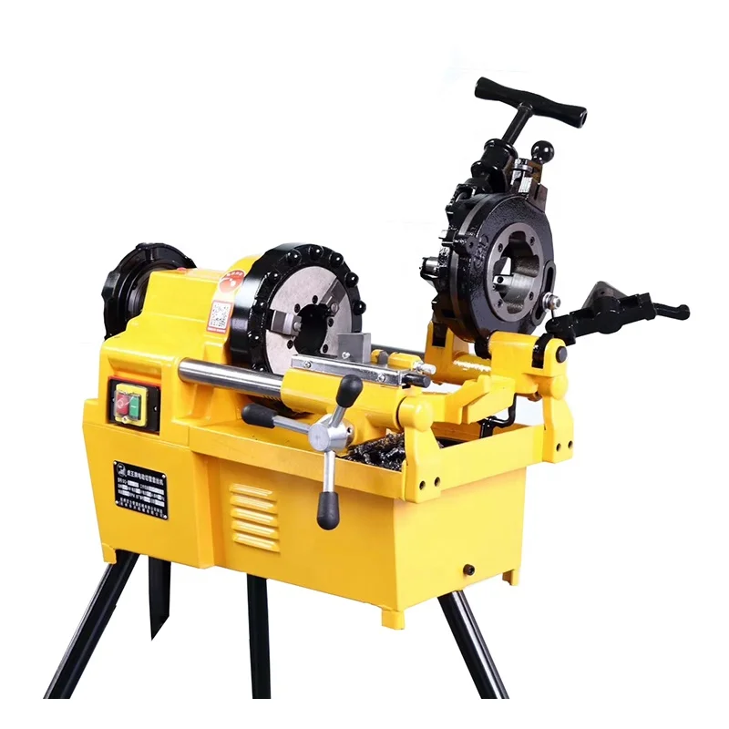 Portable Electric Steel Pipe Threading Machine Pipe Threader Wholesale Heavy Duty Pipe Threader