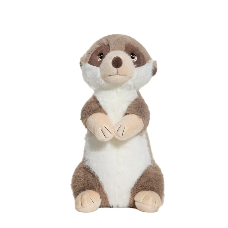 Customized Plush Toy Super Soft Cute Meerkat/Penguin/Duck Stuffed Animal PP Cotton  gift