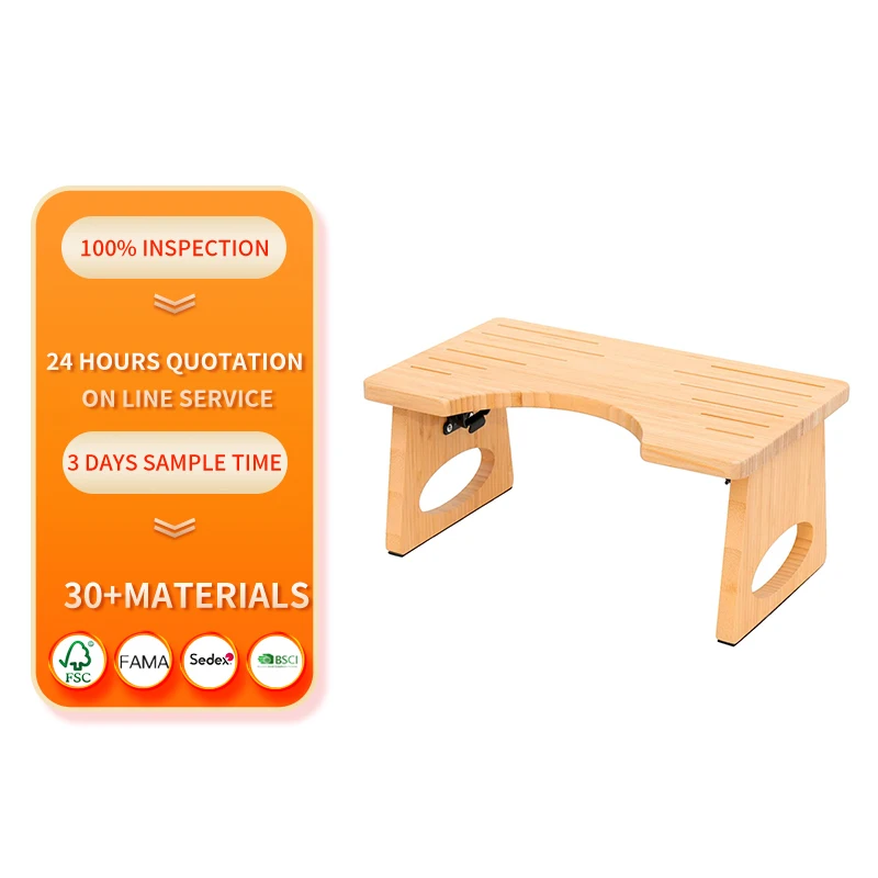 Wooden Step Stool Folding for Kids,Toddler Step Stool for Bathroom Sink,Kitchen  for Adults Foldable Toilet Stool