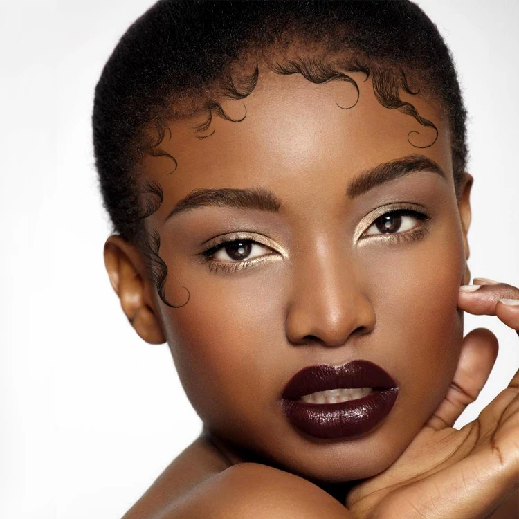 Baby Hair Tattoo Sticker Temporary Tattoo Baby Hair Edge