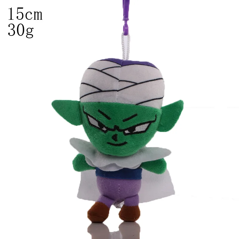 Cheap Wholesale Anime Dragon balls plush keychain 5 models kawaii soft toys small  plush yoy for kids toys