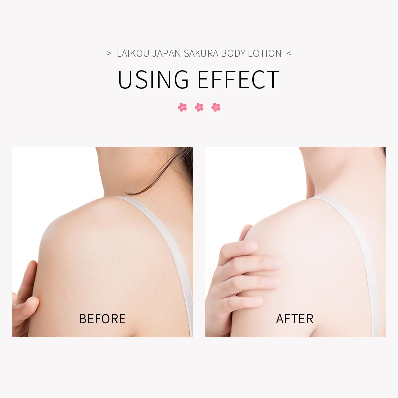 Japan Sakura Skin Care Series Daily Body Care 120g Whitening Moisturizing Smoothing Body Lotion For Women