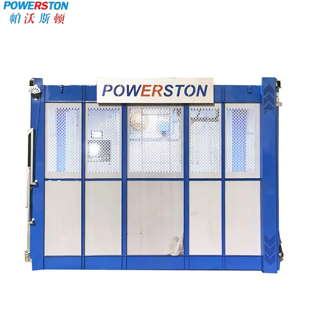 Equipment Professional Steel Painted 2 Ton Construction Elevator Passenger Lifter Building Hoist