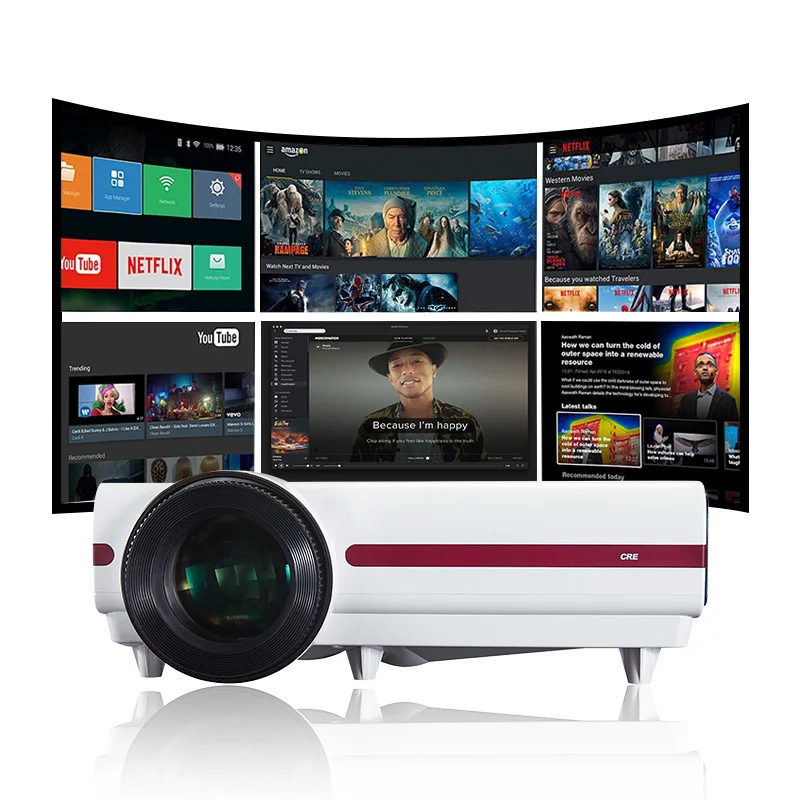 Low Price Business School Ceiling Mount HD Projector