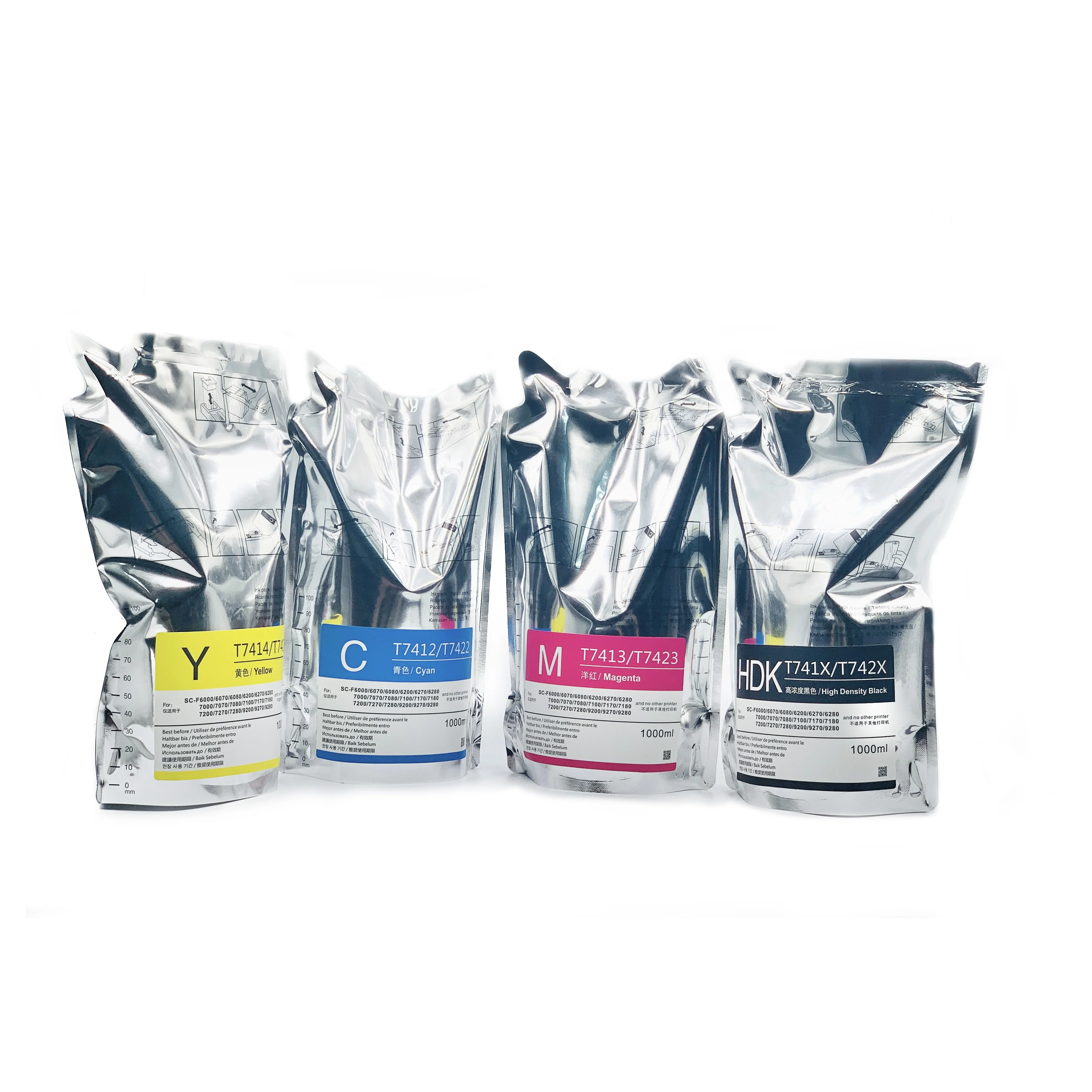 Sublimation Ink Bag for E p son F6300 F6330 F6360 F6370 F6380 F9430 F9430H