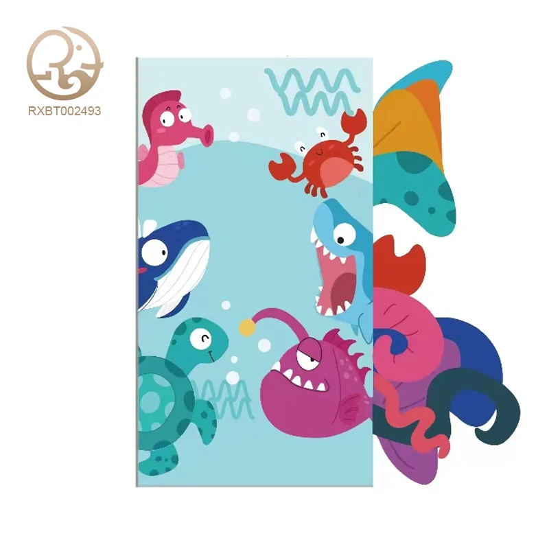 Wholesale Factory Supplies Promotional Unisex Educational Cloth Book Soft Fabric Story Book Puzzle Baby Play Made Felt