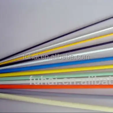 OEM Factory Directly Wholesale Horsewhip Rod Light Solid Epoxy Fiberglass with Wood Handle for Carp and Trout Fishing