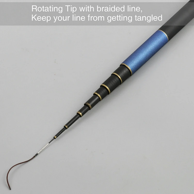 3.3m 3.6m 3.9m Tenkara Rod Telescopic Aluminum Tube Stream Fishing Rods Carbon Tenkara Rod