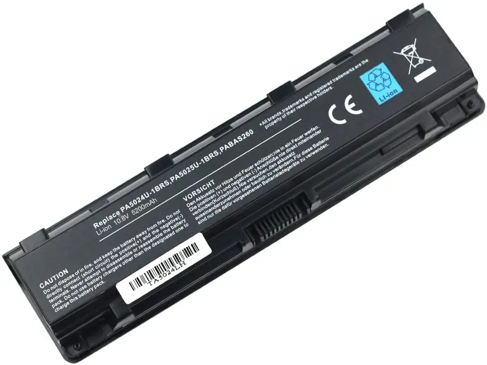 New Replacement PA5024U-1BRS Battery for Toshiba Laptop Battery Satellite A5023U-1BRS PA5025U-1BRS PA5026U-1BRS PA5027U-1BRS