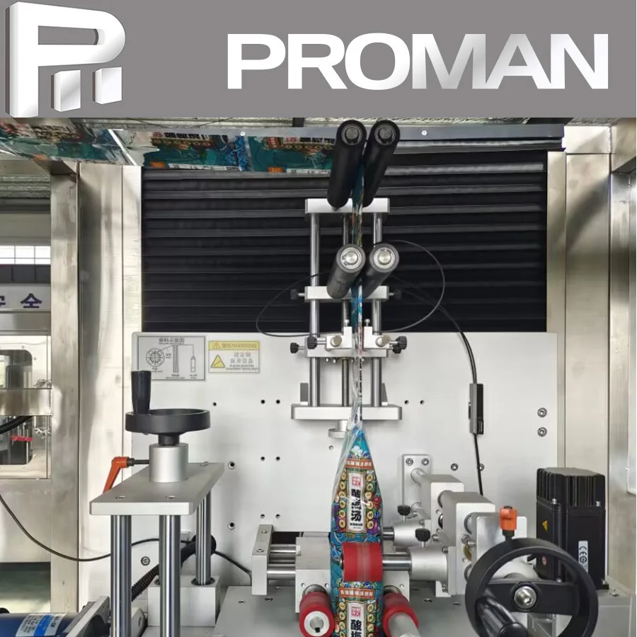 Full Automatic PET Bottle PVC Label Sleeve Shrink Labeling Machine with Steam Tunnel