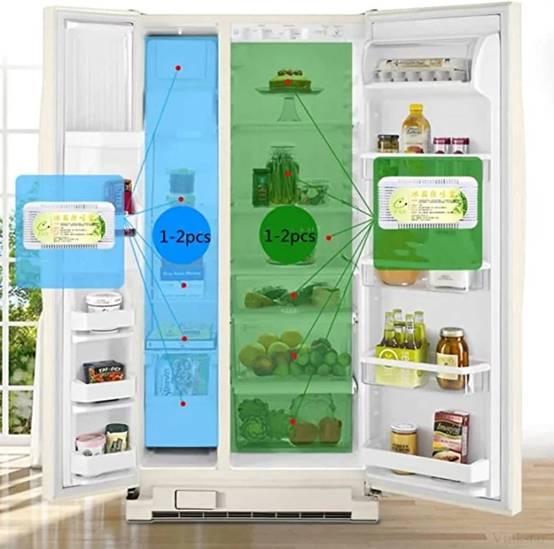 Refrigerator deodorizer air purifier freshener home the refrigerator Freshener