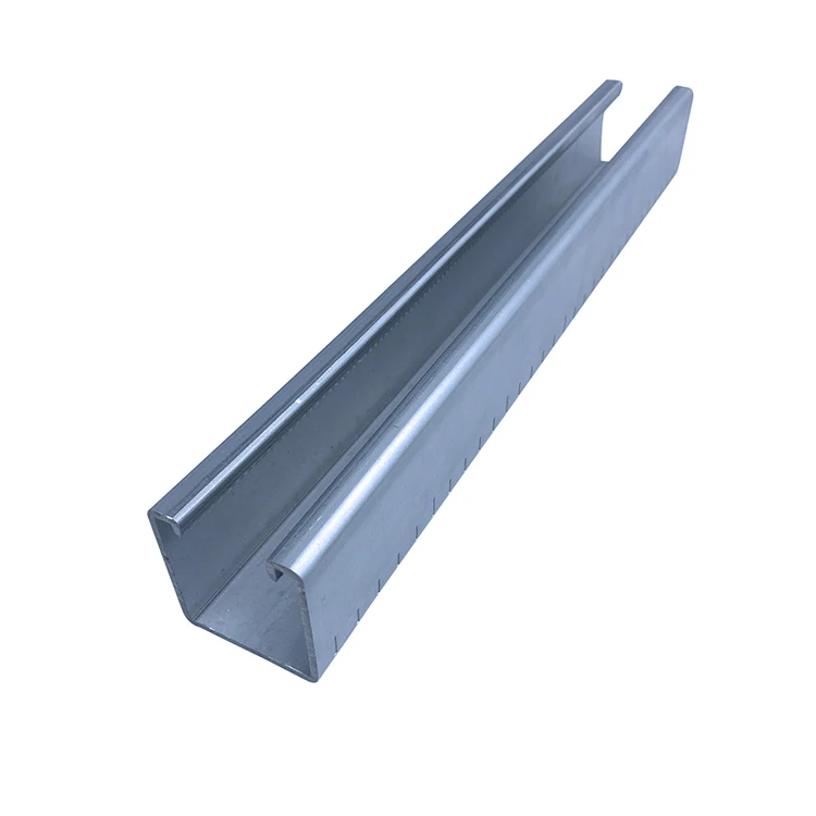 Mild Steel Profiles Gi Galvanized Factory En S235jr S275jr S355jr A36 Ss400 Purlin Structural C U Profile Channel