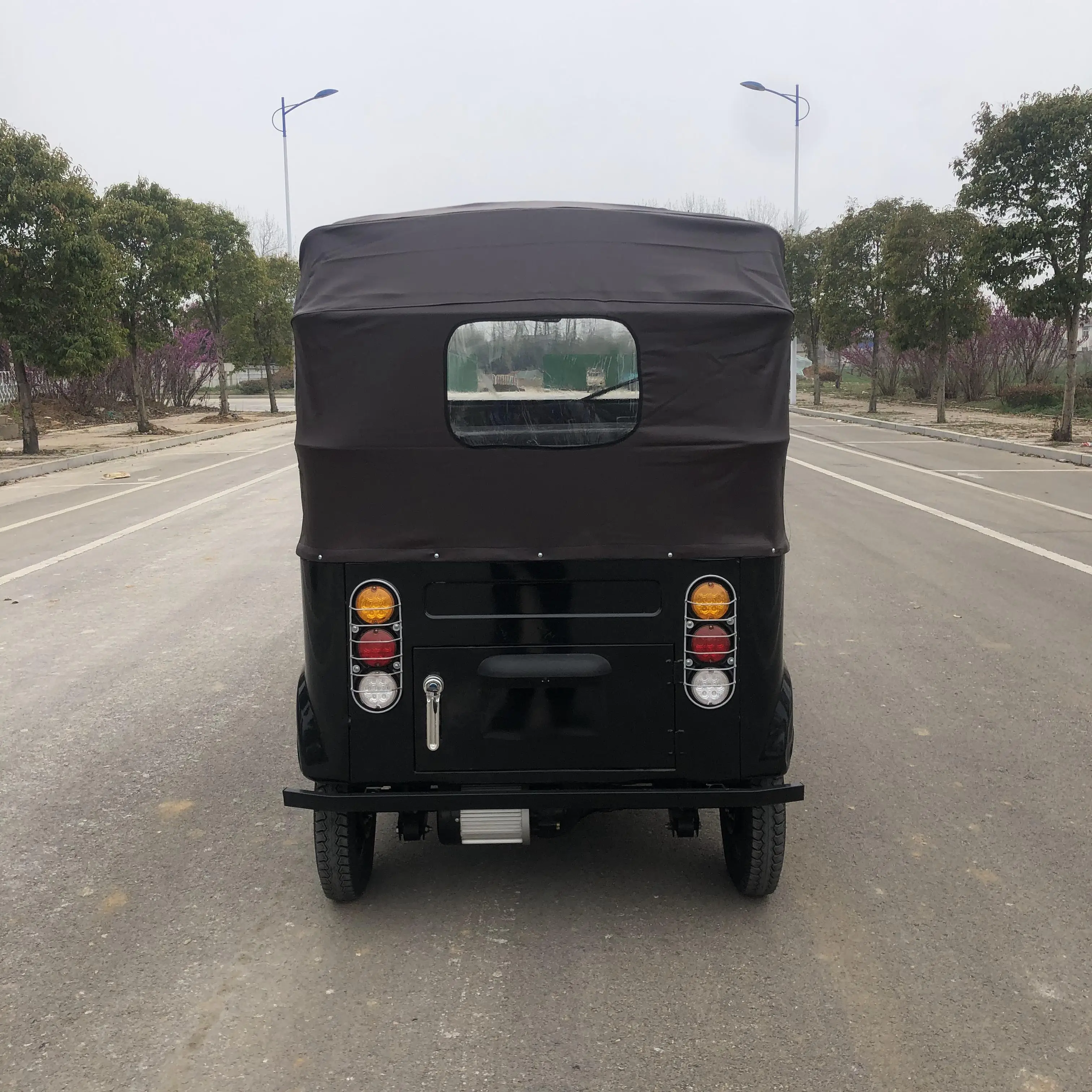 Такси Tuk авто рикша бензиновый Электрический гибридный 200 км моторизованный трициклы для пассажиров