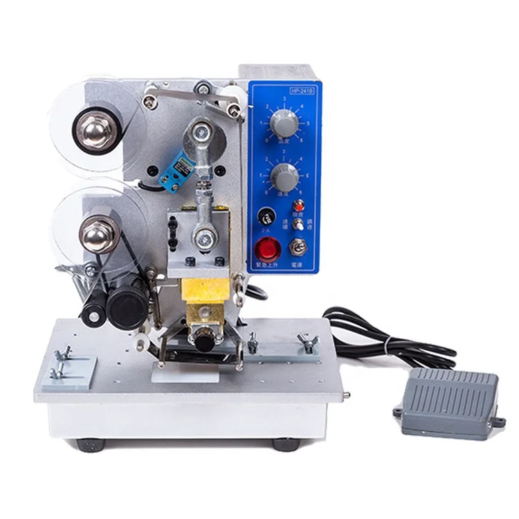 Ribbon Coding Machine Date Code Printer Stamping Date Coding Machine