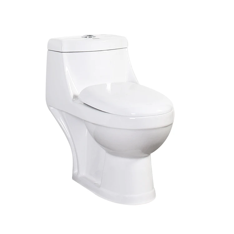 
factory manufacture A3101 red flower pattern ceramic luxury bathroom soft one piece toilet 