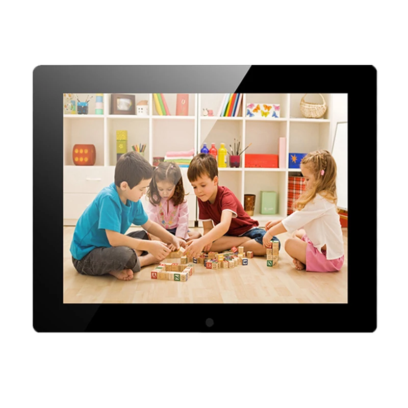 Oem Custom Lcd Digital Photoframe 15 Inch Electric Photo Picture Frame For Commercial Advertising