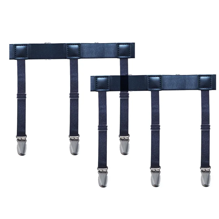 Mens Shirt Stays Garters Suspenders Braces For Shirts Gentleman Leg Elastic Men Shirt Suspenders Garter Holder Business