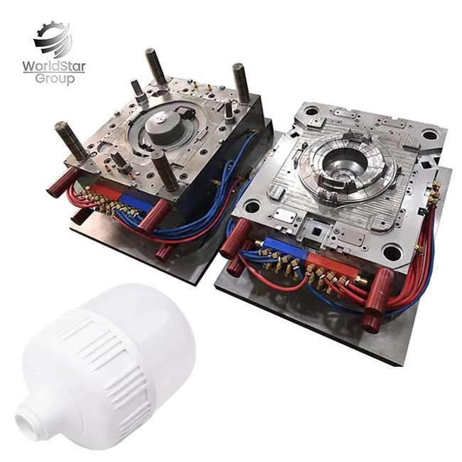 custom high precision housing injecting pieces electronic shell led light mould led bulb mold injection plastic