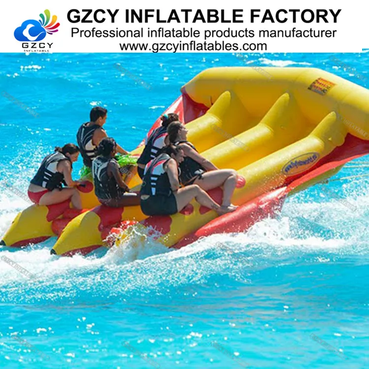 Fly fish at factory price Banana boat tube flying inflatable tube