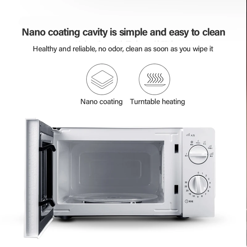 
Domestic microwave oven multi-function, quick hot rotary mechanical mini - type 