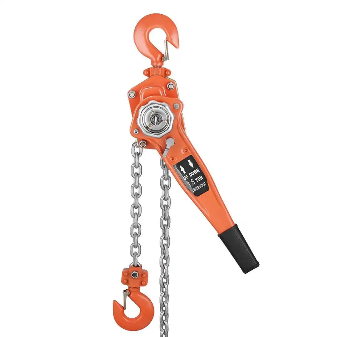 
Good Quality Manufacturers Wholesale 0.5-9 Ton Capacity Rachet Lever Hoist For Lifting Goods 